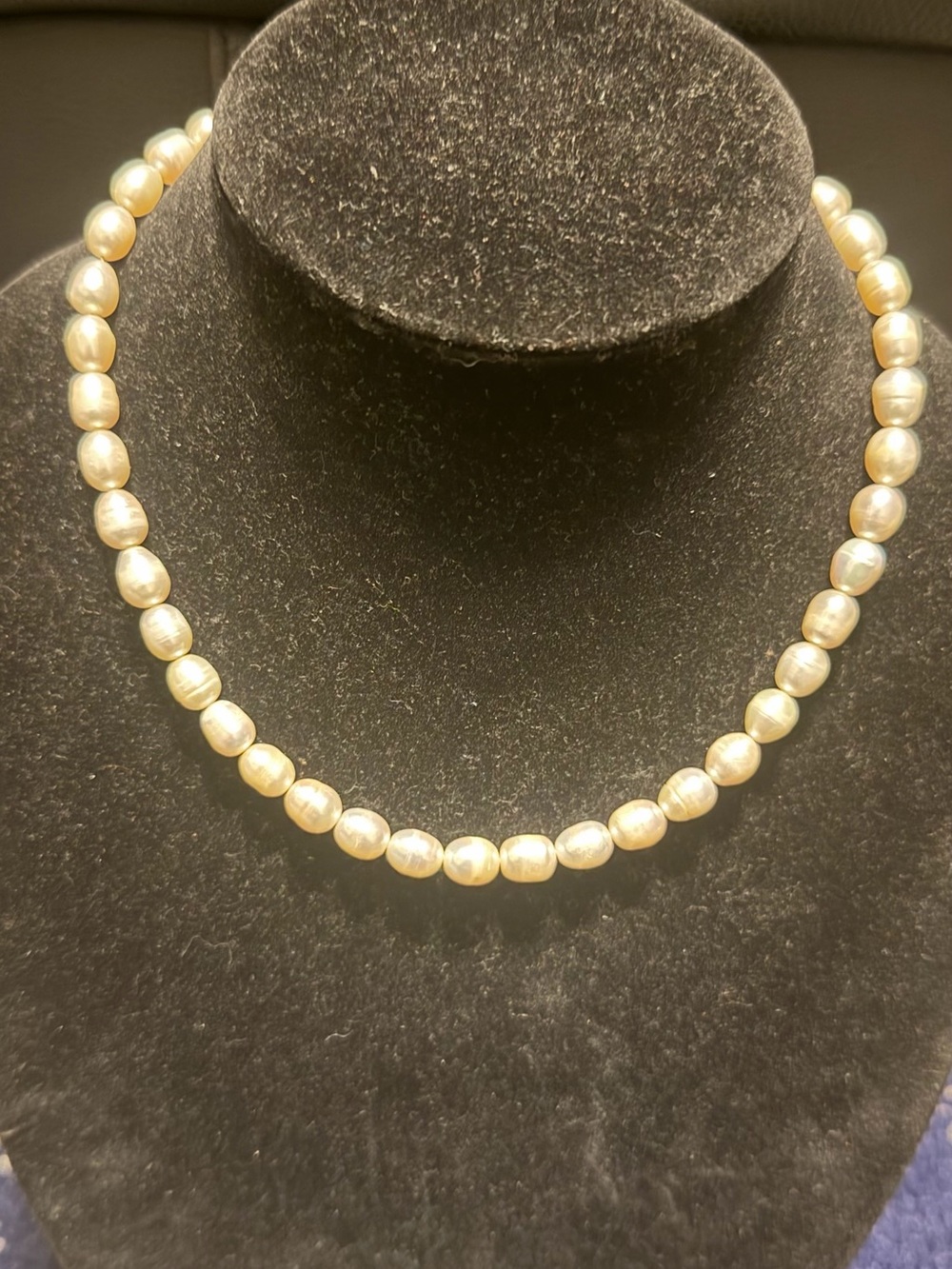 Classic Ivory Pearl Necklace - Elegant Women’s Jewelry